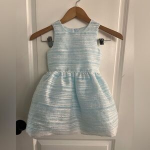 NWOT Wonder Nation Formal Sleeveless Blue Girl Dress Size 4
